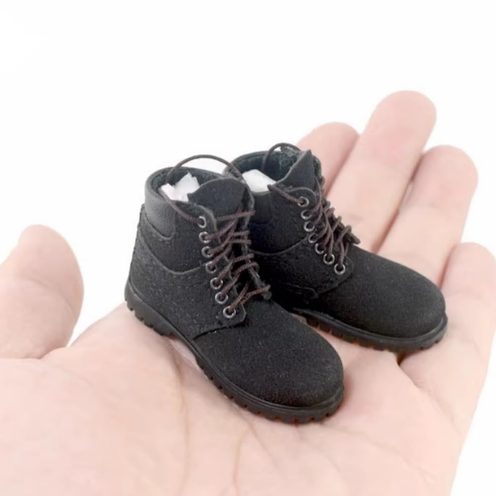 Accesorio para figura a escala 1/6: Botas de senderismo para hombre, zapatos, miniatura coleccionable