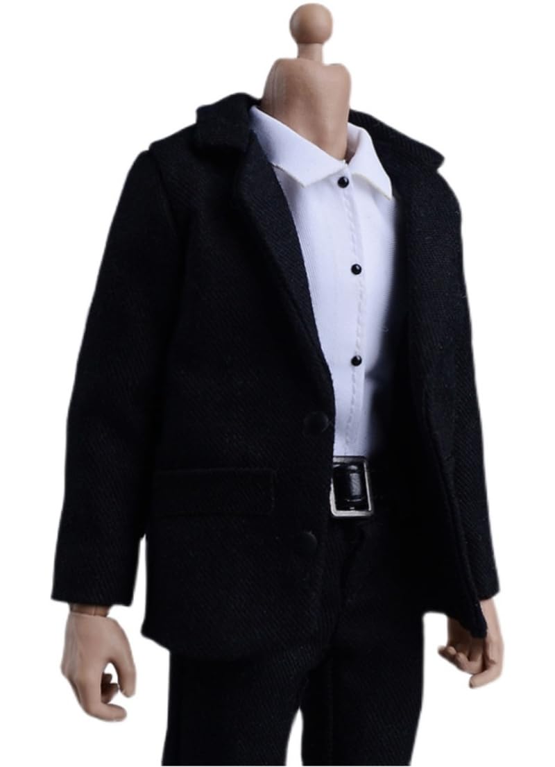 1/12 Scale Figure Doll Clothes: Casual Suit Male Collectible Accessory