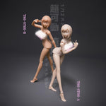(Only Shipped to the DE) 86TOYS 1/12 Half-Seamless Female Standard Body T86-ST06-B Suntan Skin Large Bust