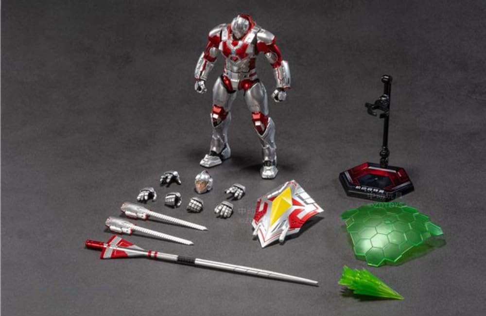 HiPlay ZDTOYS Figure Full Set: Ultra Man Jack, 1:10 Scale Miniature UA-A04