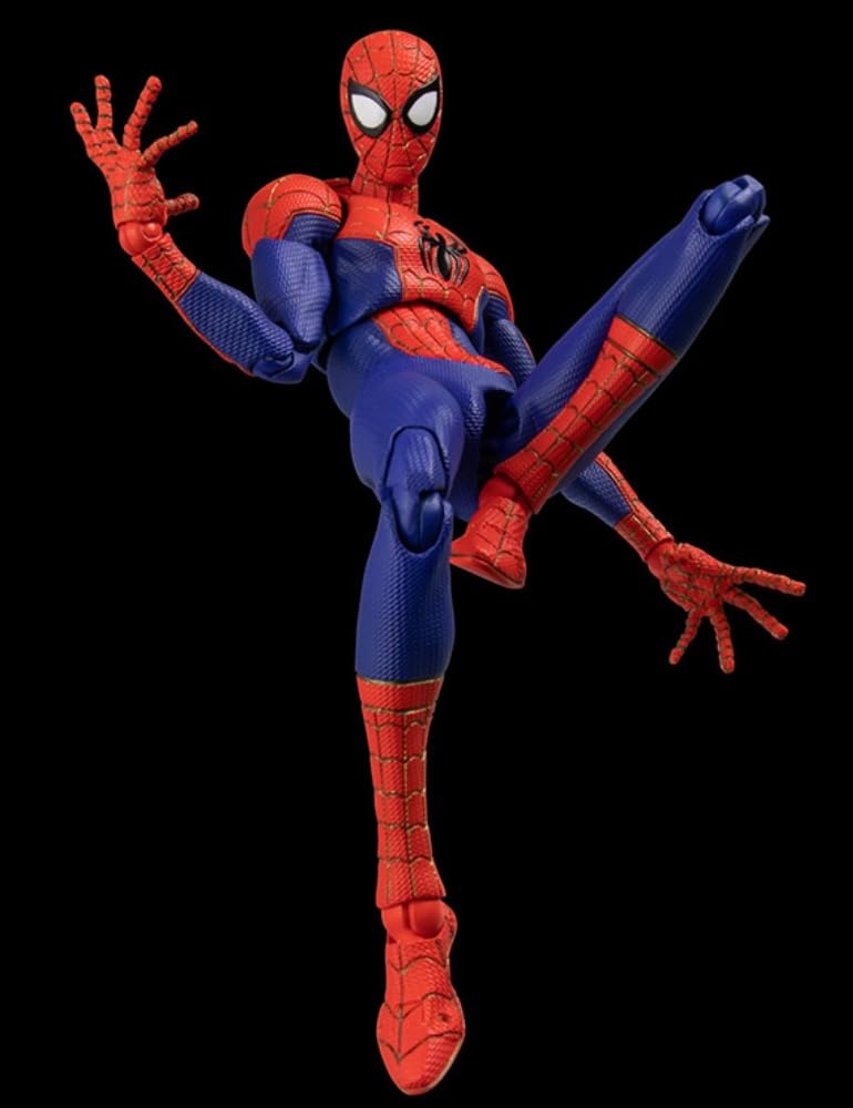 HiPlay Sentinel Collectible Figure Full Set: Spider Man, Miles Miniature Action Figurine