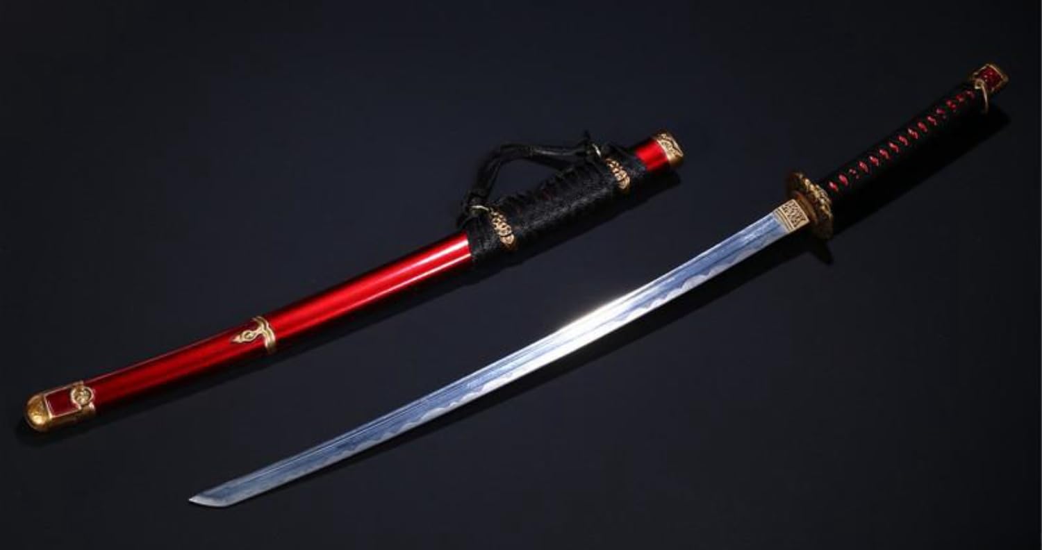 1/6 Scale Action Figure Accessory: Die-Cast Alloy Samurai Sword Model