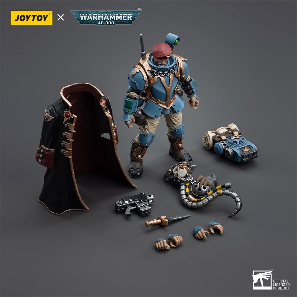 JOYTOY Astra Militarum Tempestus Scions Command Squad 55th Kappic Eagles Tempestor Prime 1/18 Scale Action Figure