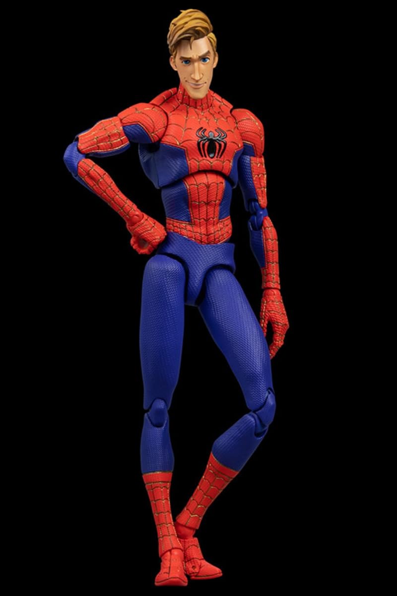 HiPlay Sentinel Collectible Figure Full Set: Spider Man, Miles Miniature Action Figurine