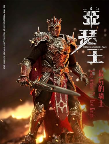 HiPlay VTOYS Collectible Figure: King Arthur: The Last Knight, 1:12 Scale Miniature Male Action Figurine