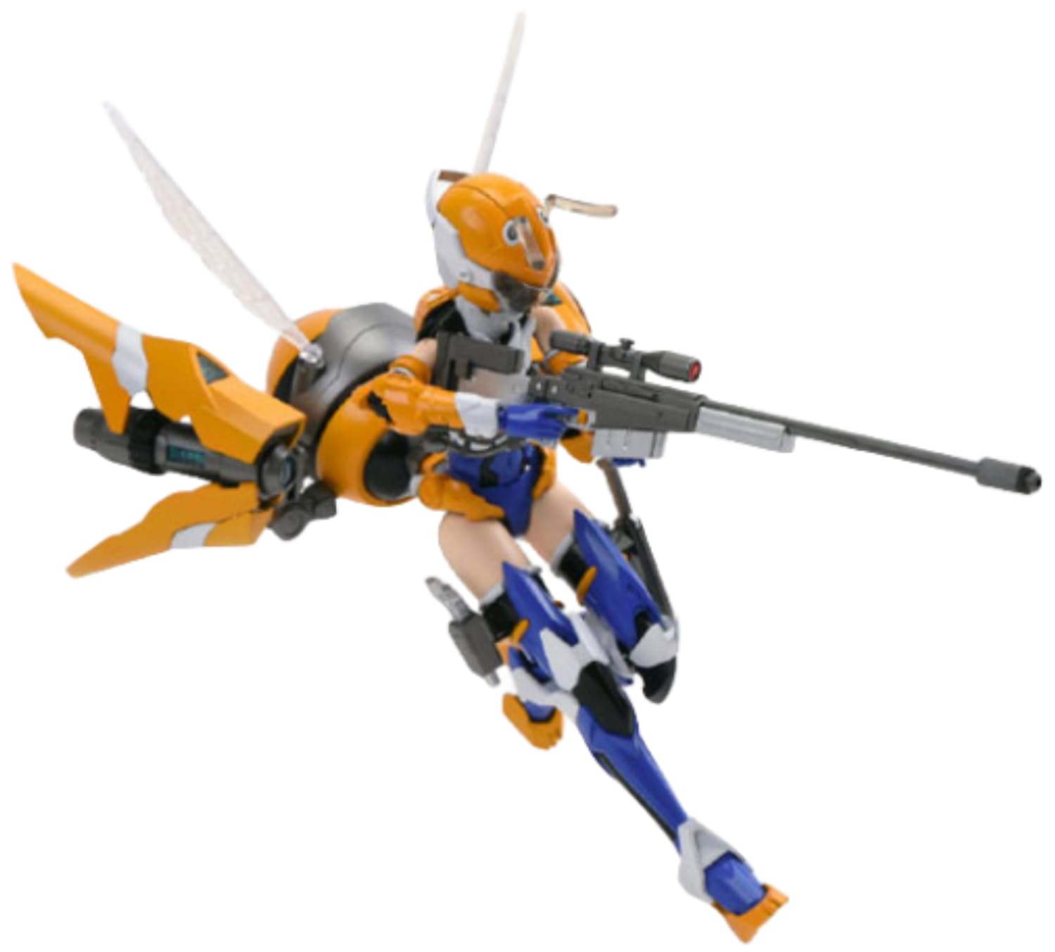 HiPlay Nuke Matrix Plastic Model Kits: Assault Angels: Chu Feng BEE, Liu Li, Mecha Musume, Anime Style 1:12 Scale Collectible Female Action Figures