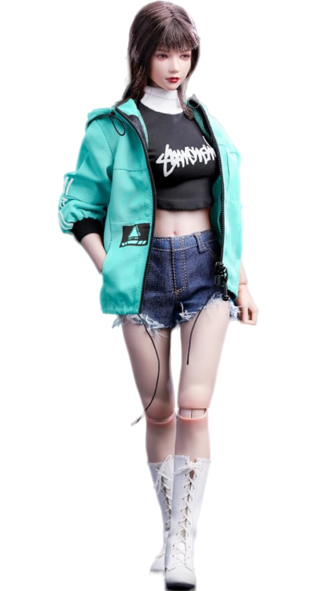 HiPlay 1/6 Scale Figure Doll Clothes: Sport Denim Suit for 12-inch Collectible Action Figure ATX-060A