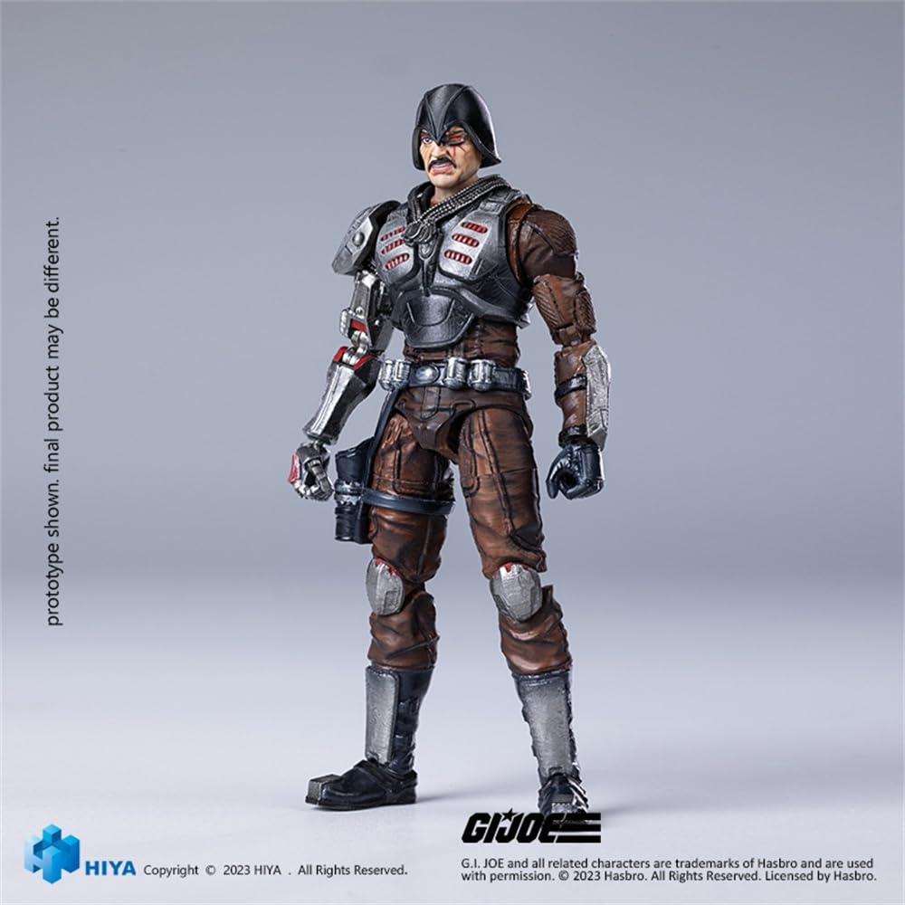 HiPlay HIYA Male Action Figure: Major Bludd, 1:18 Scale Miniature