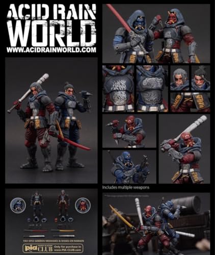 HiPlay Toys Alliance Collectible Figure: Acid Rain World Annex 2179: Cortex Commander-Transcranial Tyrant 1:18 Miniature Action Figurine