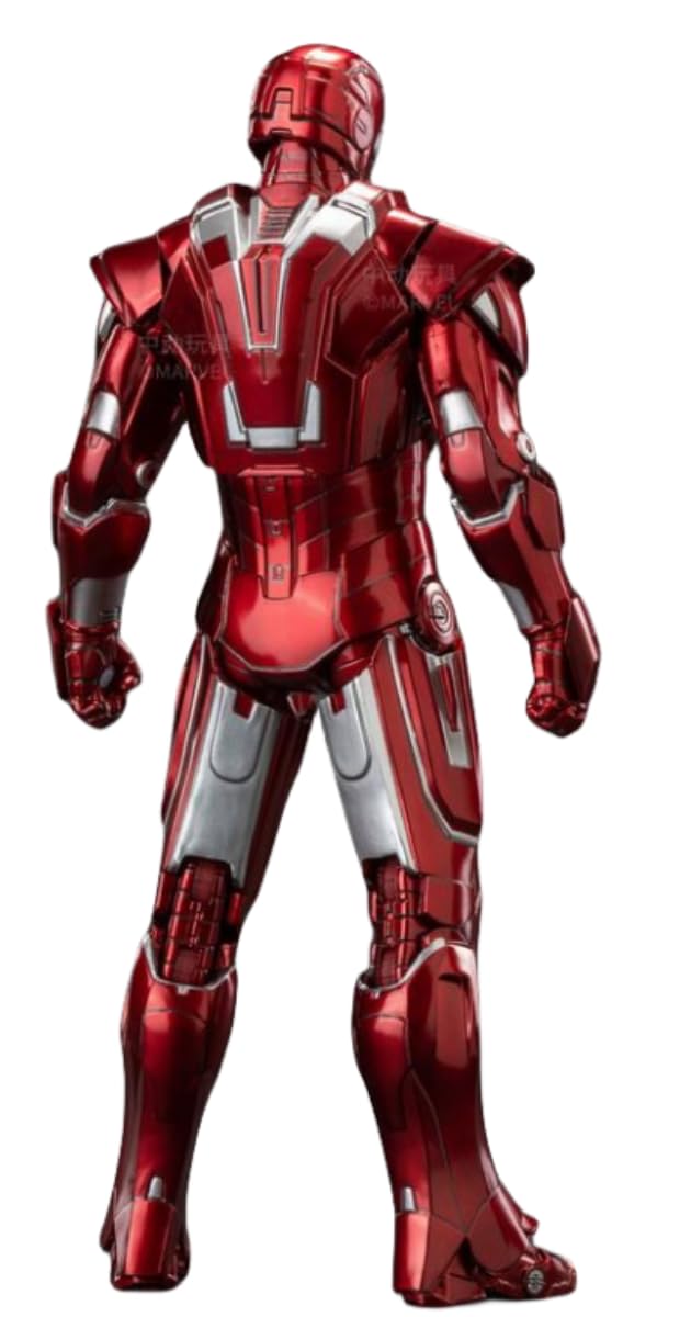 HiPlay ZD Collectible Figure Full Set: Iron Man 3 Mark 33, 1:10 Scale Miniature Action Figurine