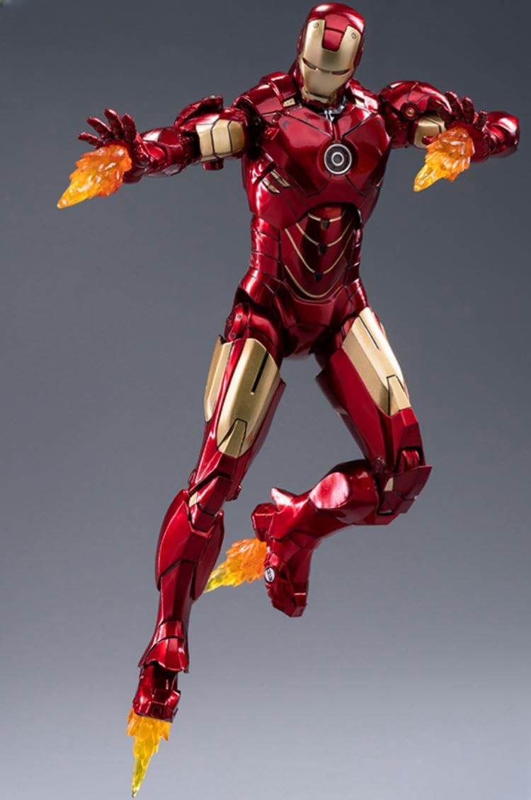 HiPlay ZD Collectible Figure Full Set: Iron Man Mark, 1:10 Scale Miniature