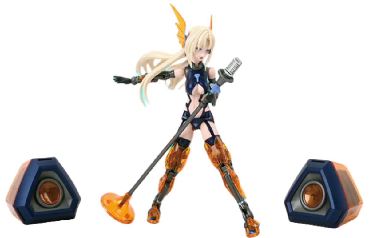 HiPlay Nuke Matrix Plastic Model Kits: Cyber Forest Fantasy Girls, F.O.X Long Range Striker Unit, Vivienne Hyh, Mecha Musume, Anime Style 1:12 Scale Collectible Action Figures