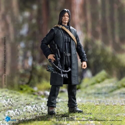 HiPlay Hiya Full Set: Daryl Dixon, 1:18 Scale Miniature Male Action Figurine