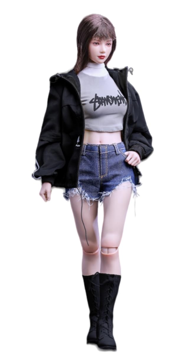 HiPlay 1/6 Scale Figure Doll Clothes: Sport Denim Suit for 12-inch Collectible Action Figure ATX-060A