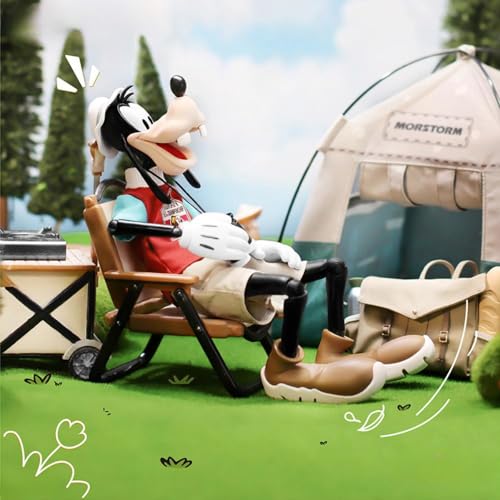 HiPlay MORSTORM Collectible Figure Full Set: Disney Urban Escape Plan, Mickey and Friends Set Miniature Action Figurine