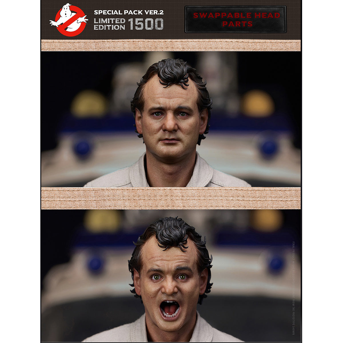 Blitzway, Ghostbusters 1984, Winston Zeddemore/Dr. Egon Spengler/Dr. Raymond Stantz/Dr. Peter Venkman, Single Pack ver.2, 1/6 Scale Action Figure