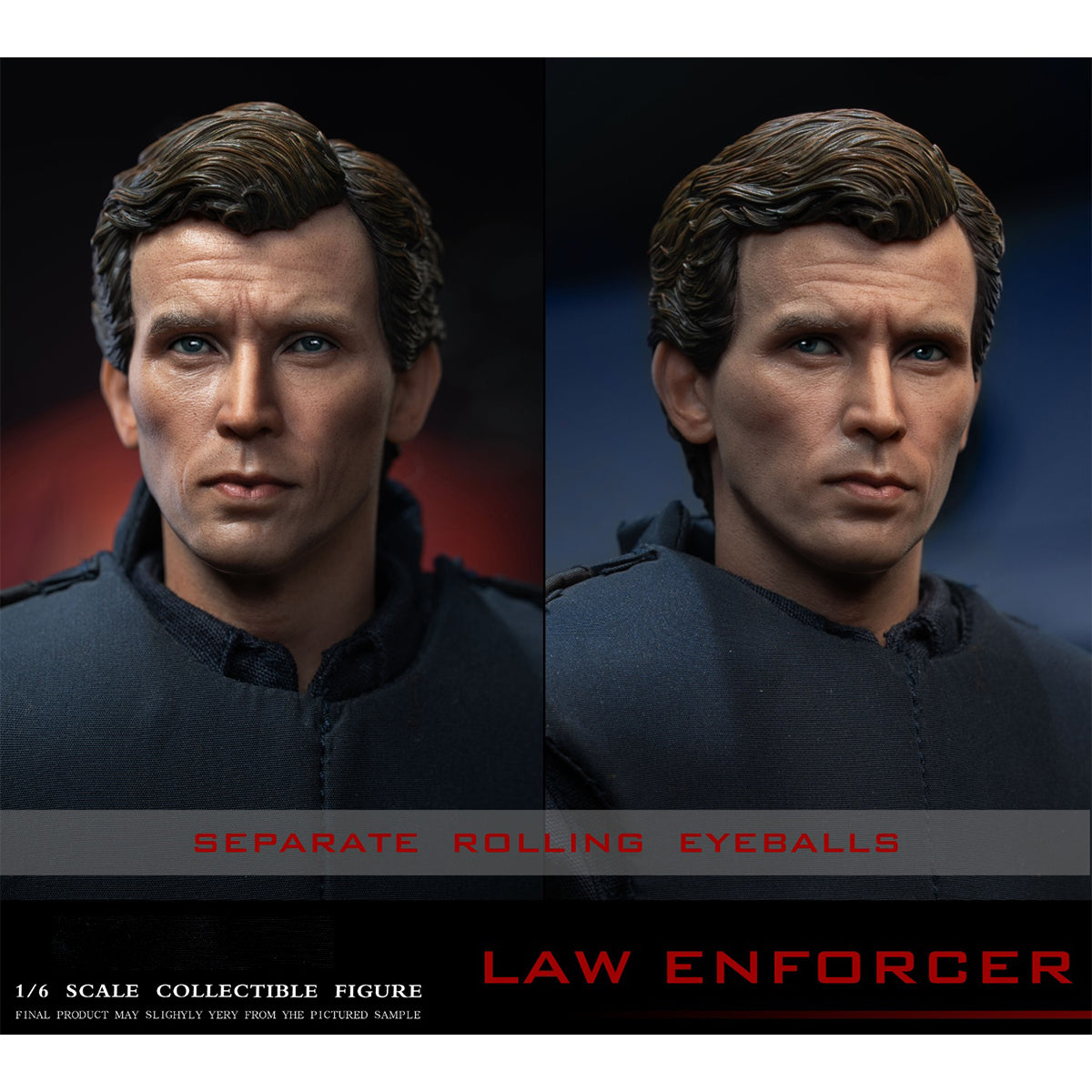 PRESENT TOYS Collectible Toy Series - Law Enforcer Action Figures