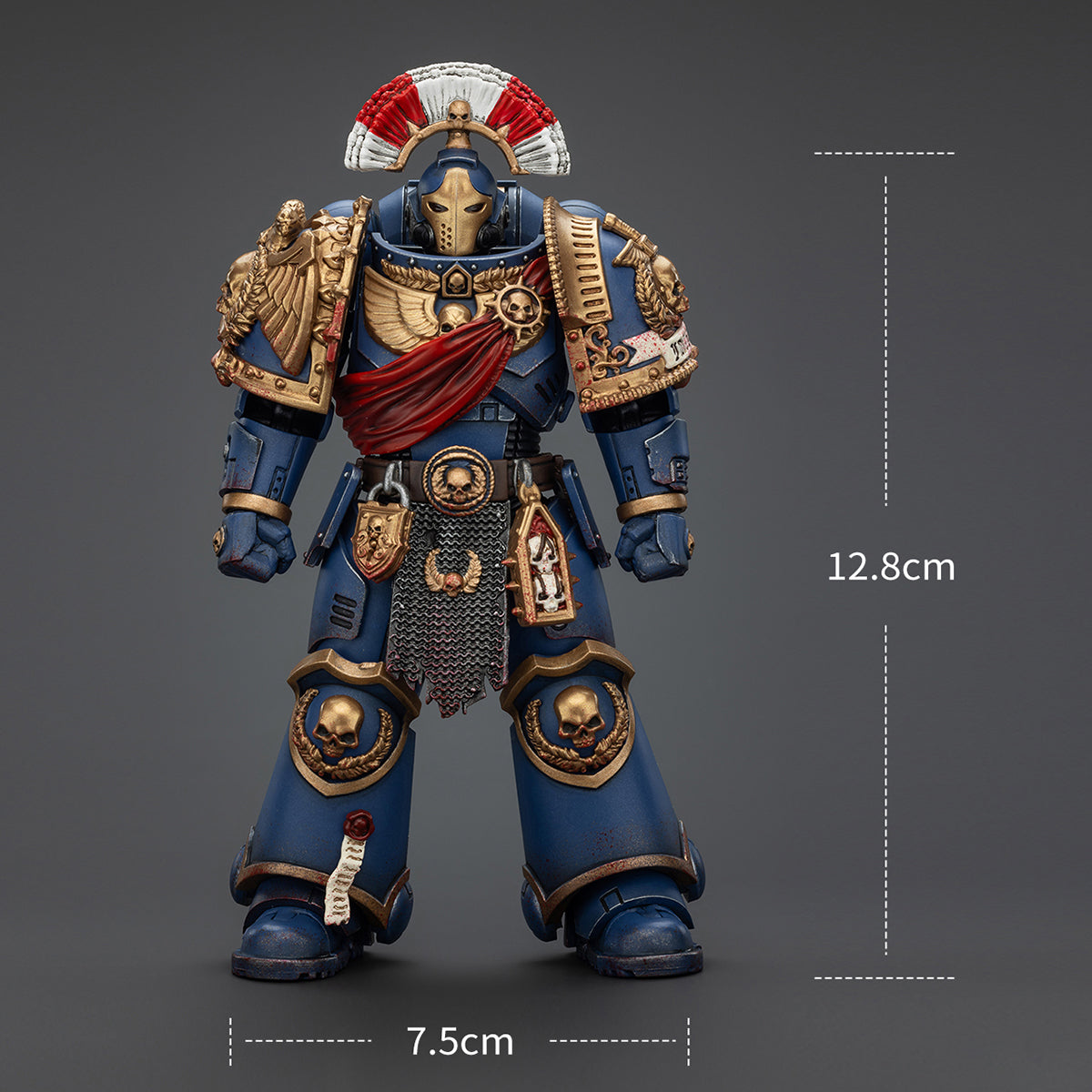 (Only Shipped to the US) JOYTOY Warhammer 40,000 1/18 Ultramarines Relic Secundus Armour with Artificer Bolt Rifle Chainsword and Bolt Pistol JT01536 Action Figures