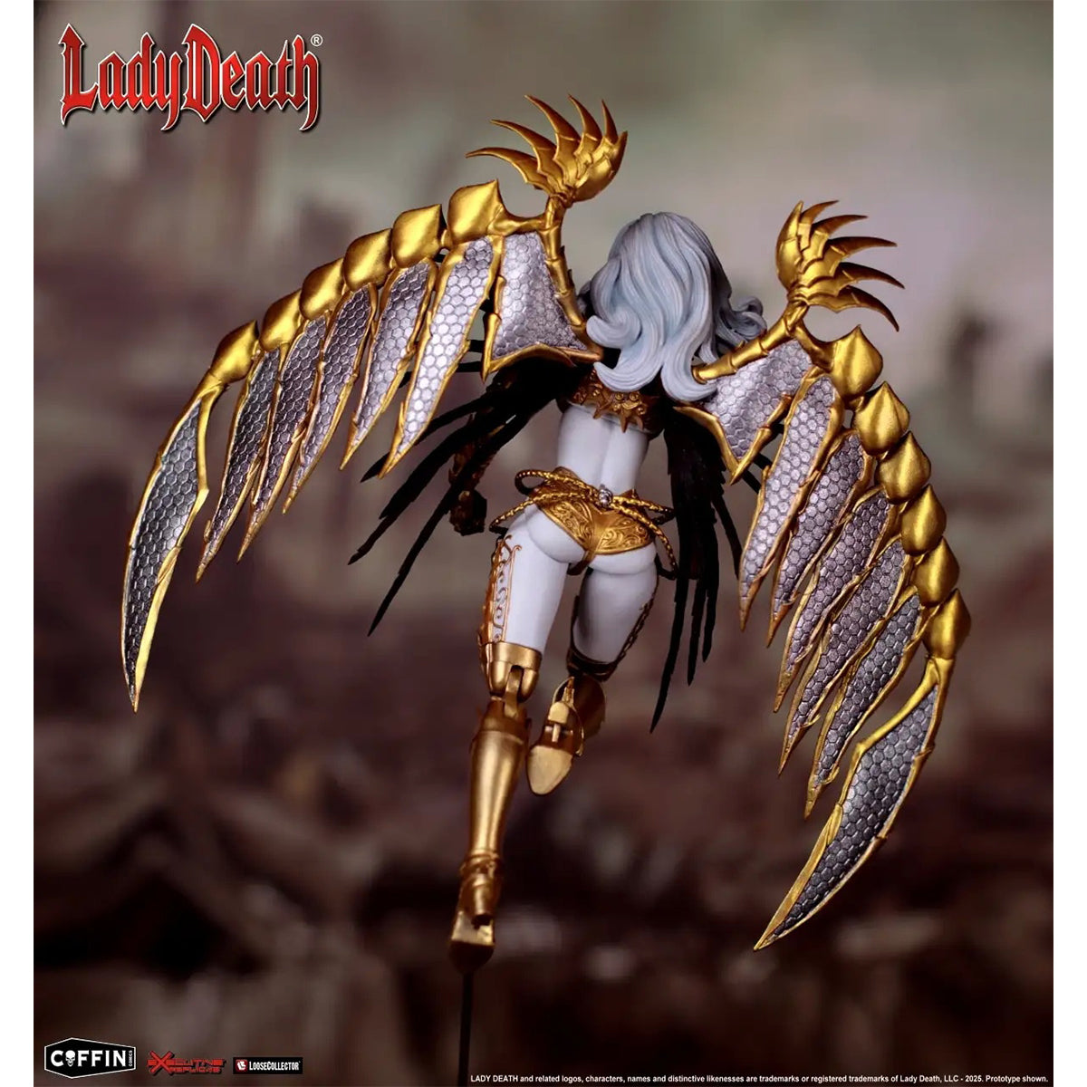 Executive Replicas, Lady Death & Wargoth, Action Figures
