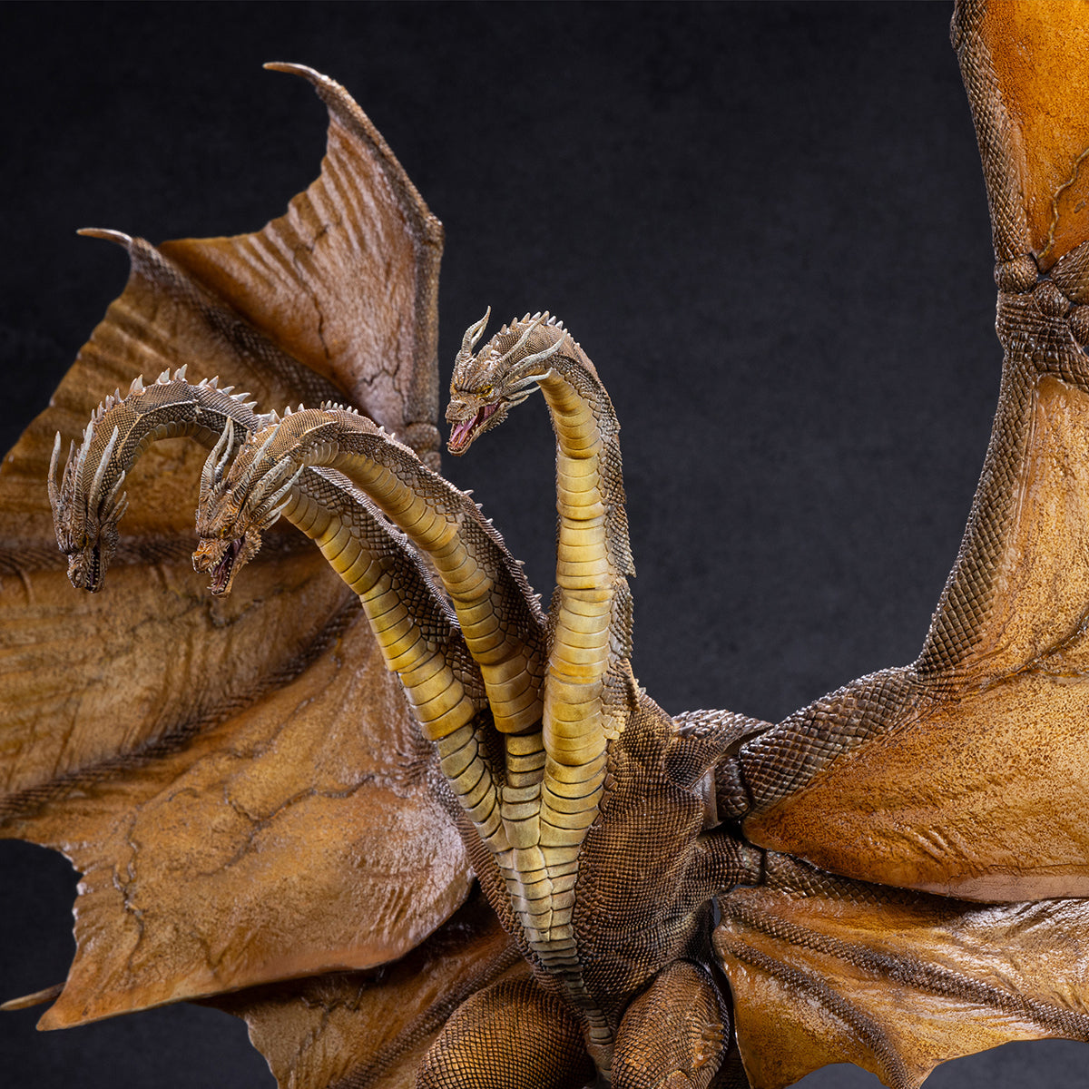 Hiya Toys Godzilla: Rey de los Monstruos - King Ghidorah 2.0 Exquisitas Figuras de Acción Básicas