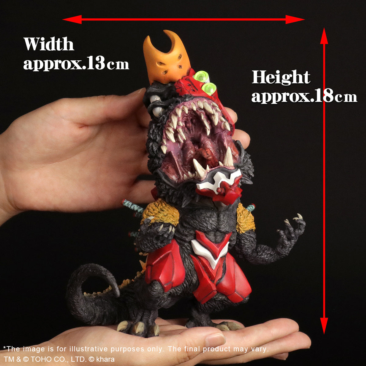 X-PLUS Evangelion Production Model-02 Beast G Mode Monster Figurine
