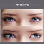 YMTOYS Movable Eyes Asian Female Head Sculpt - Lianxiang For Action Figures