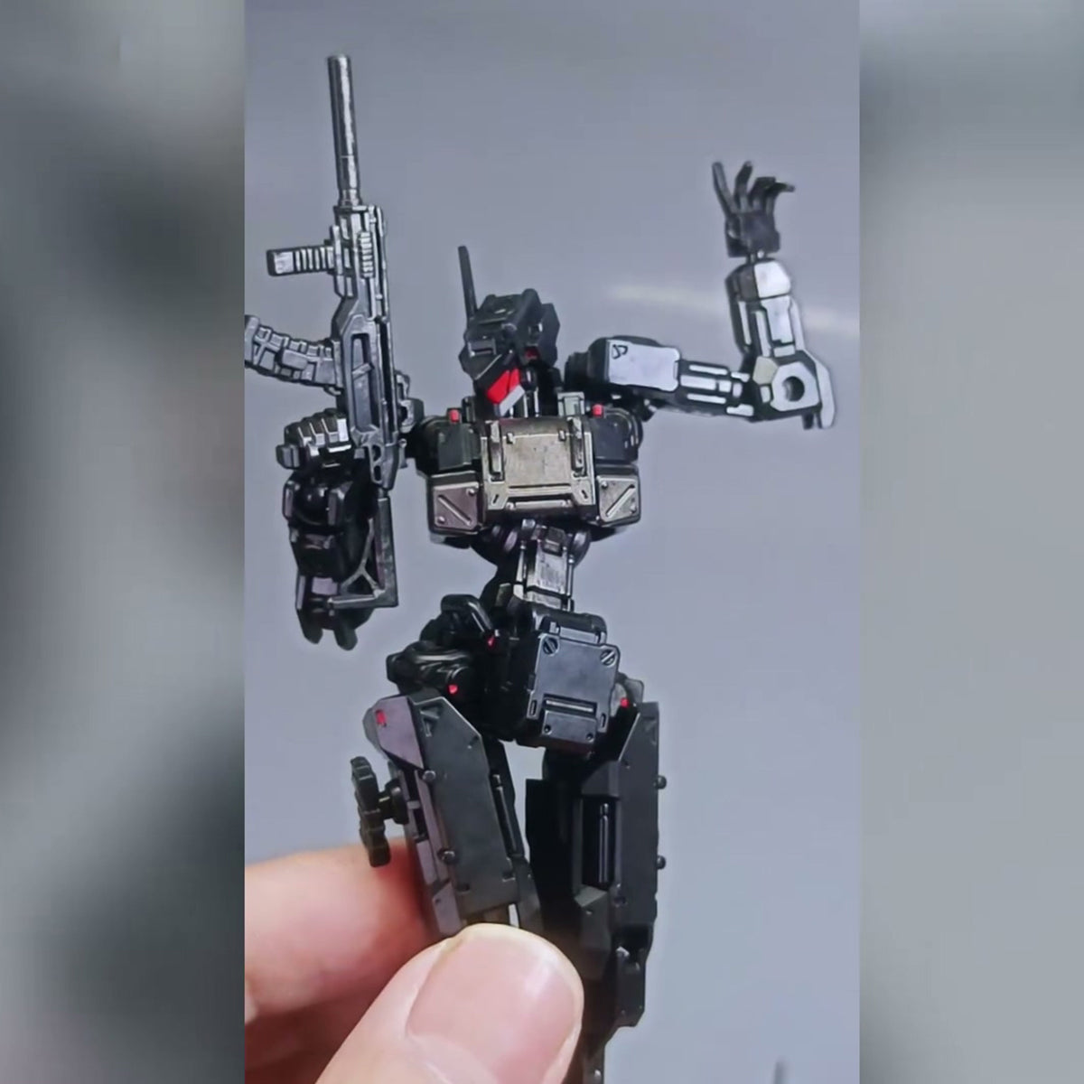 Sheik Mainland 3 MIN PROJECT City Grey Wolf 1/18 Scale Assembly Model Kits