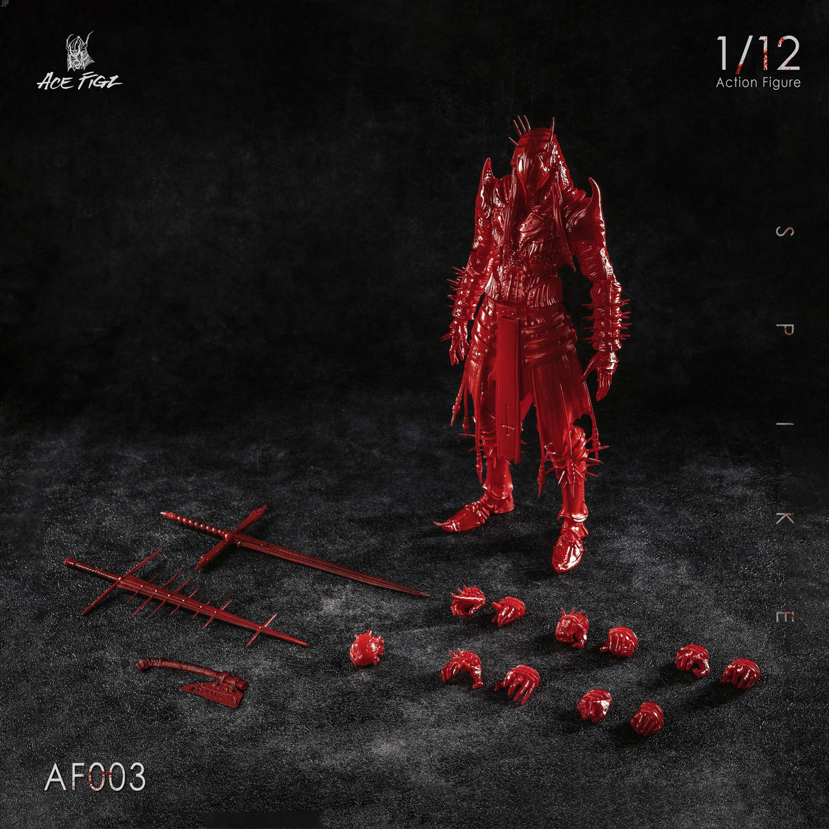 AceFigz AF001 AF002 Spike Standard Ver. Preacher & Outcast (AF002+AF003 Two-Figure Set) 1/12 Scale Action Figure