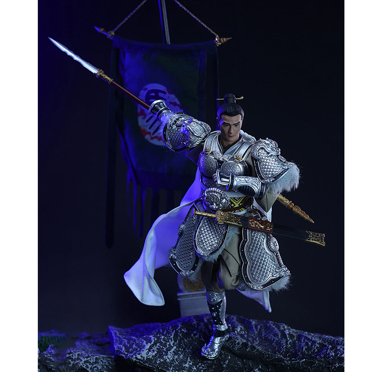 Qian Kun MODEL Ma Chao and Meng Qi Action Figure Single Edition
