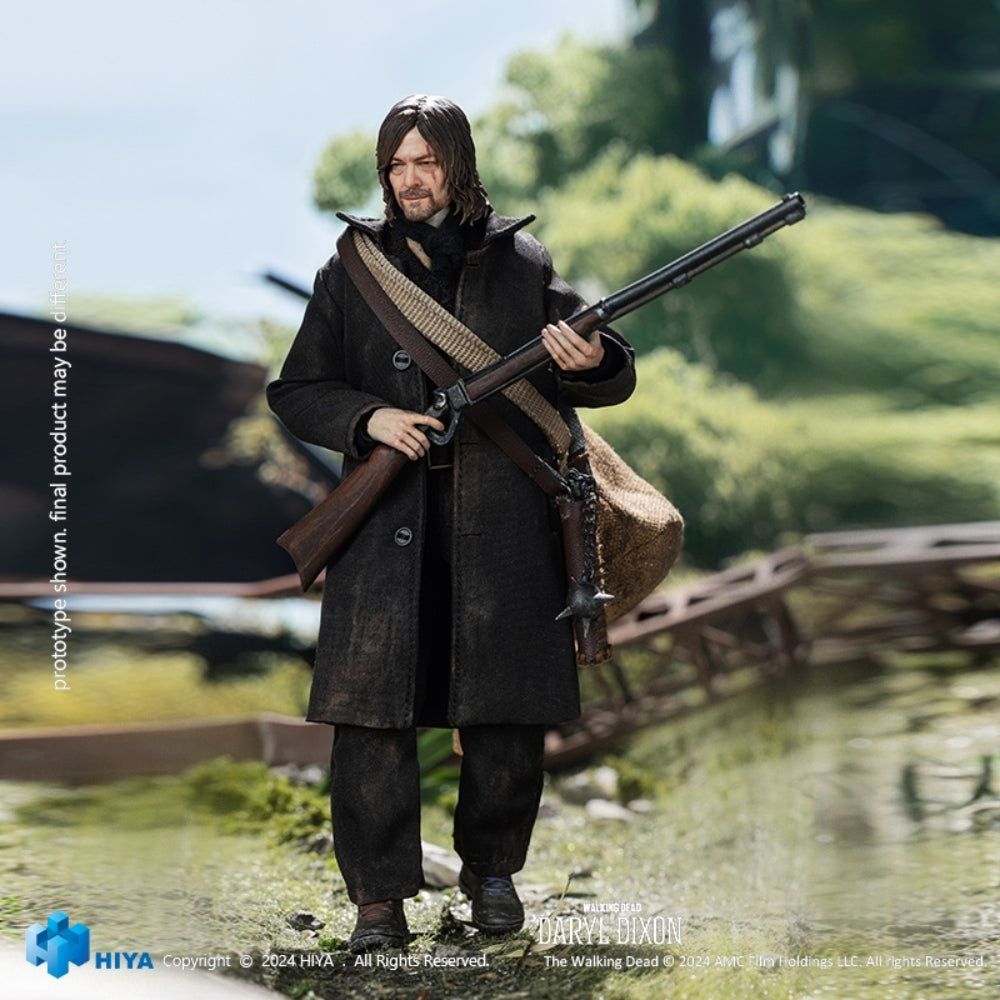 HiPlay HIYA Full Set: Daryl Dixon, Tv Show, Horror Style, 1:12 Scale Miniature Action Figurine