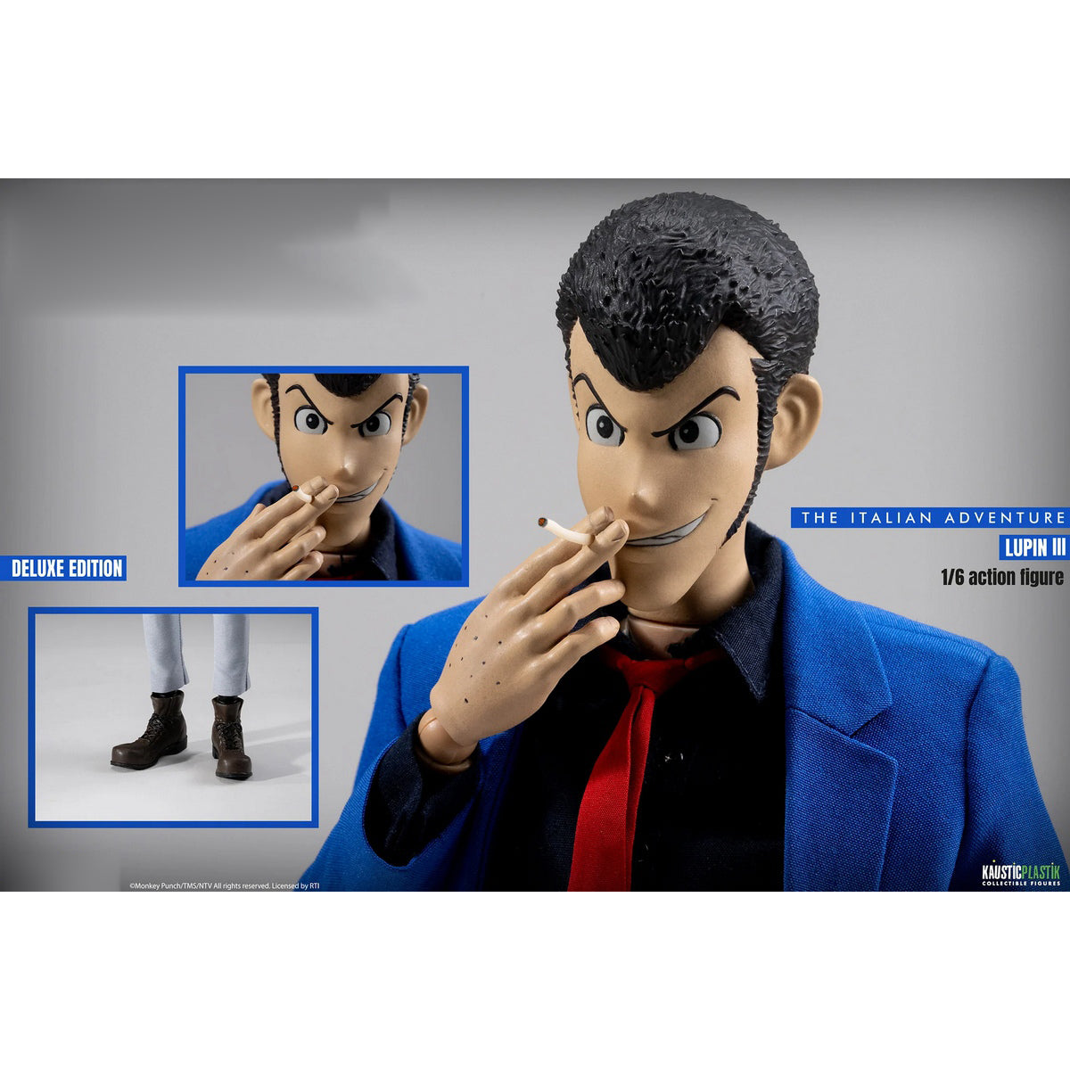 Infinite Lupin III L'Avventura Italiana: Lupin Sansei Deluxe Edition Figuras de acción Personajes de anime