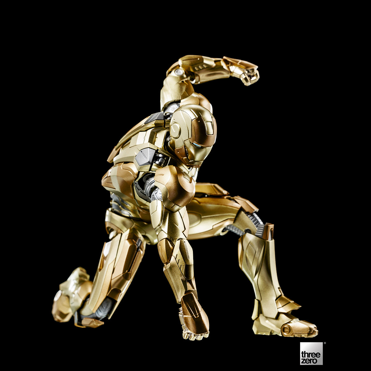 Figurine articulée Iron Men Mark 21 Midas de Threezero The Infinity Saga DLX