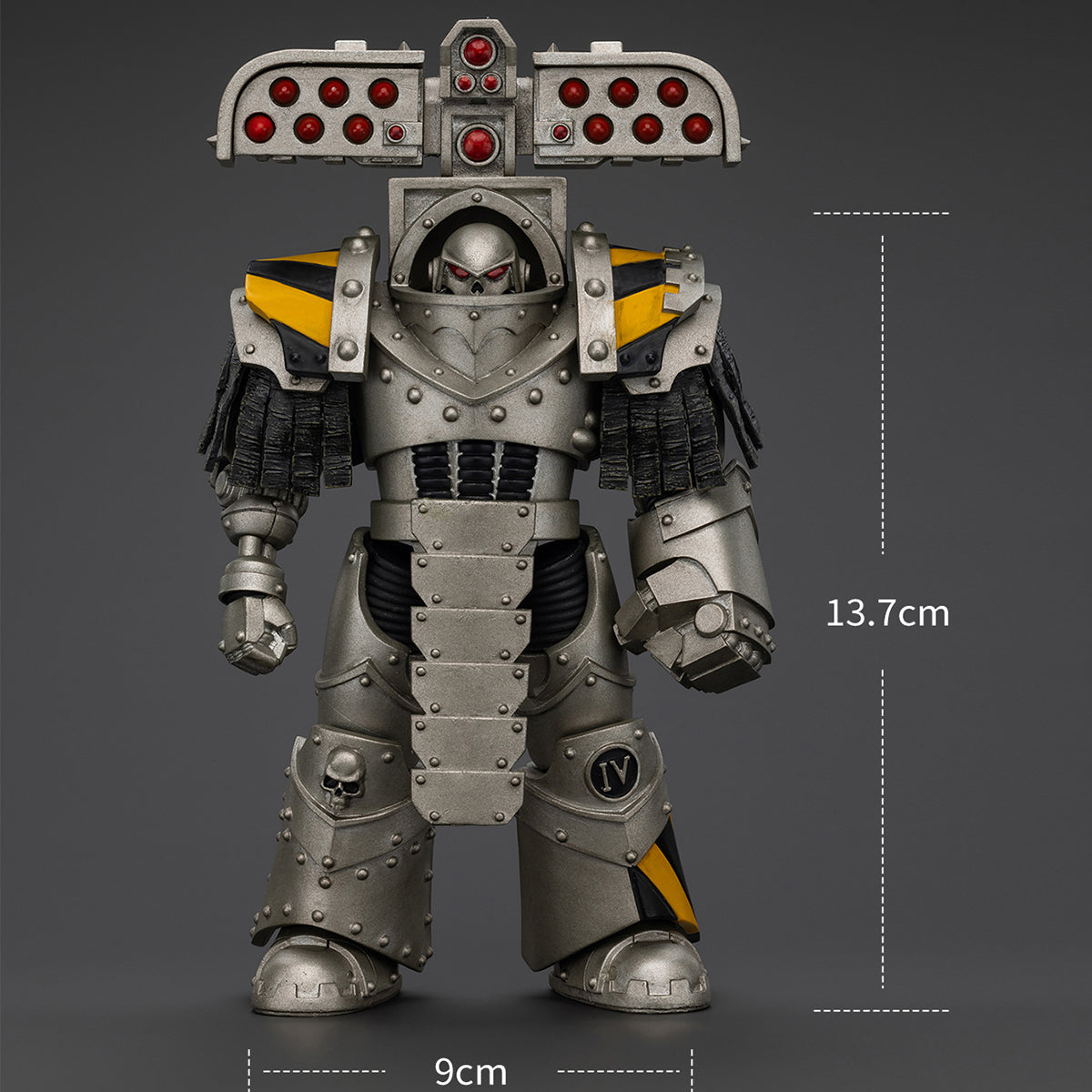 (Only Shipped to the US) JOYTOY Warhammer The Horus Heresy 1/18 lron Warriors Tyrant Siege Master Terminator with Rocket launcher JT01482 Action Figures