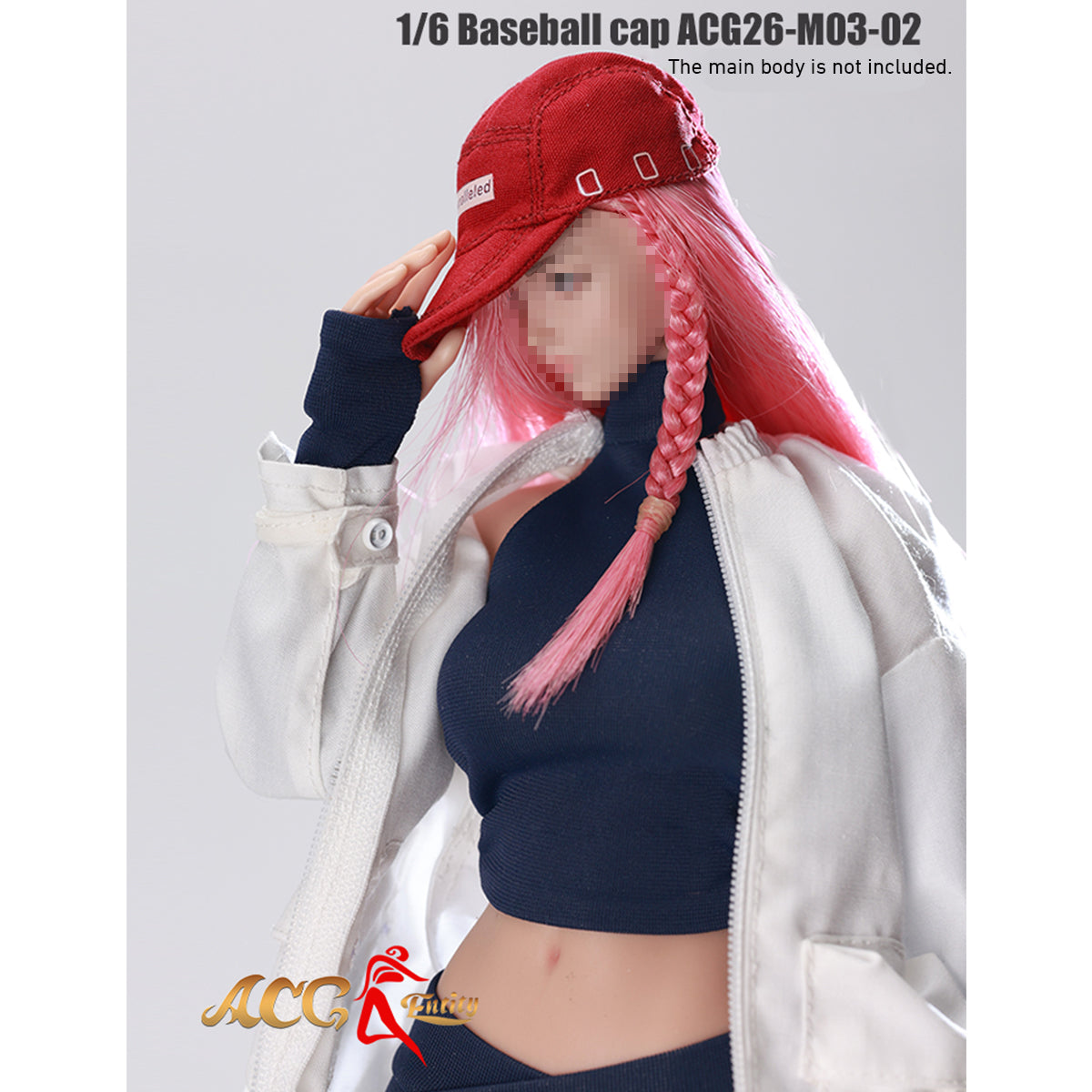 JIAOUDOLL Baseball Cap Trendy Peaked Cap ACG26-M03-02 1/6 Scale Doll Accessory Fit Action Figure