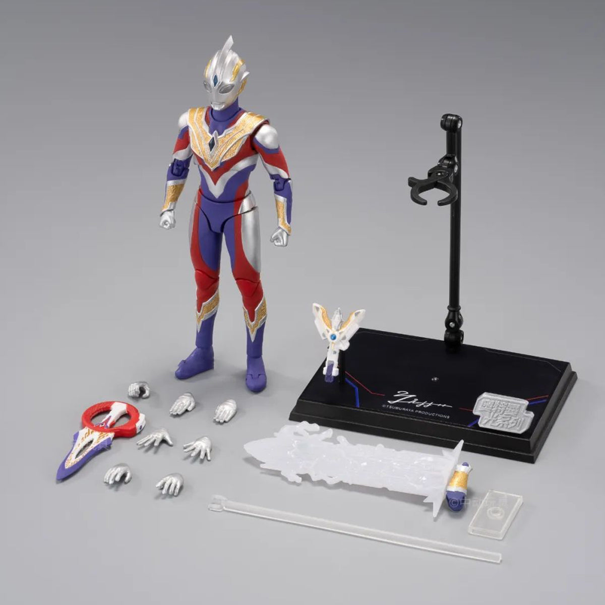 ZD Toys, Ultraman Trigger, conjunto completo de figuras de acción