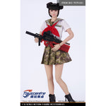 Toyscentre, Student Girl Shirt Tops JK Skirt, Doll Clothes Accessory for 12-inches Action Figurine
