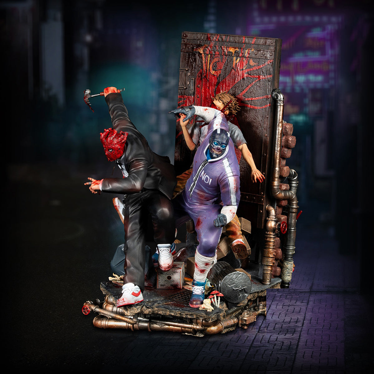 Figurama 1/8 Dorohedoro Shin & Noi 2 Release Elite FigumiZ Series Art Statue