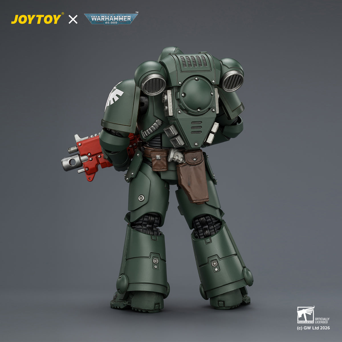 JOYTOY Warhammer 40k Black Templars/Raven Guard/White Scars/Salamanders/Dark Angels/Space Wolves/Imperial Fists/Iron Hands/Blood Angels/Ultramarines Intercessor Bolt Rifle Bolt Pistol Chainsword
