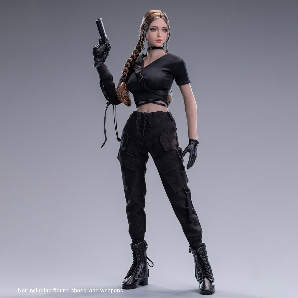 SIX SUPER STARS Cool Girl Functional Outfit For Action Figures