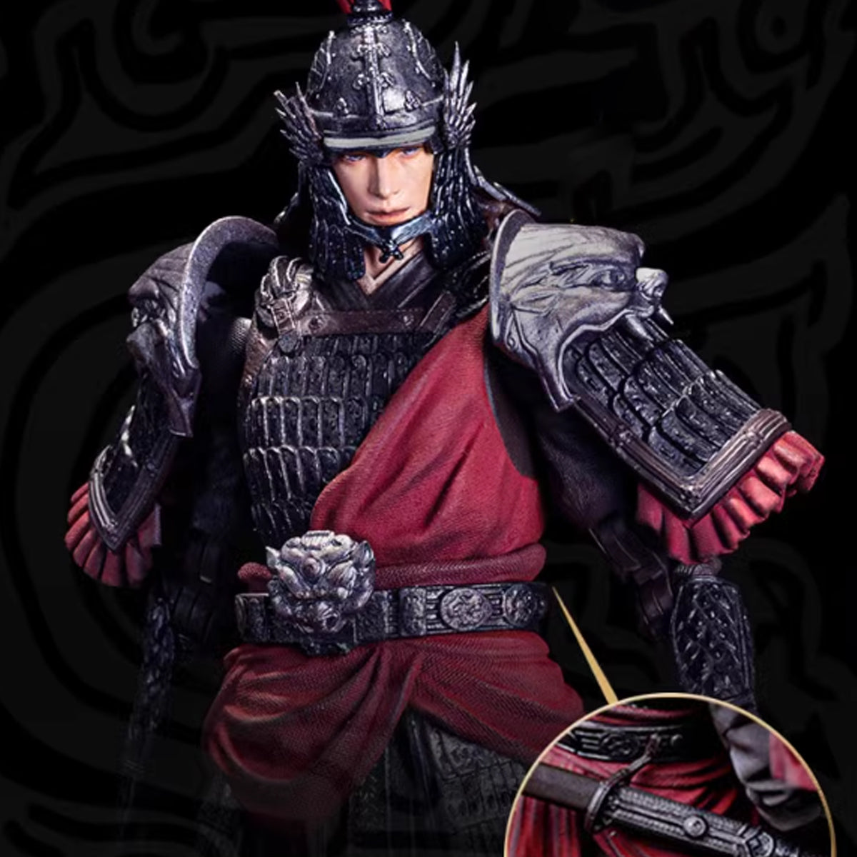 HiPlay dodowo Collectible Figure Full Set:Chinese Swordsman,Different Color,1:12 Scale Miniature Action Figurine