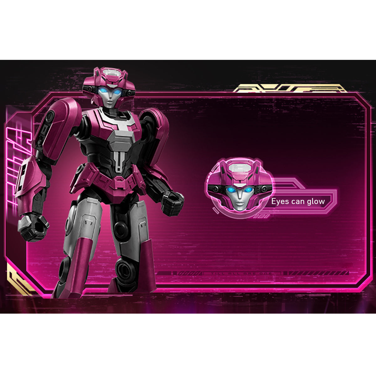 (Only Shipped to the US) BLOKEES transformers Origins One Elita Assembly Model Kits Beyond Edition