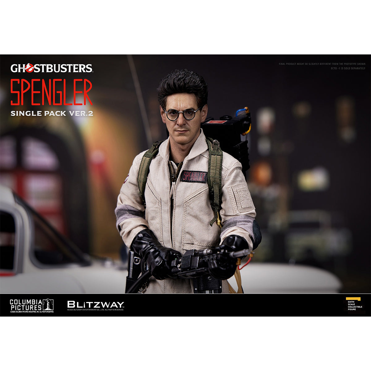 Blitzway, Ghostbusters 1984, Winston Zeddemore/Dr. Egon Spengler/Dr. Raymond Stantz/Dr. Peter Venkman, Single Pack ver.2, 1/6 Scale Action Figure