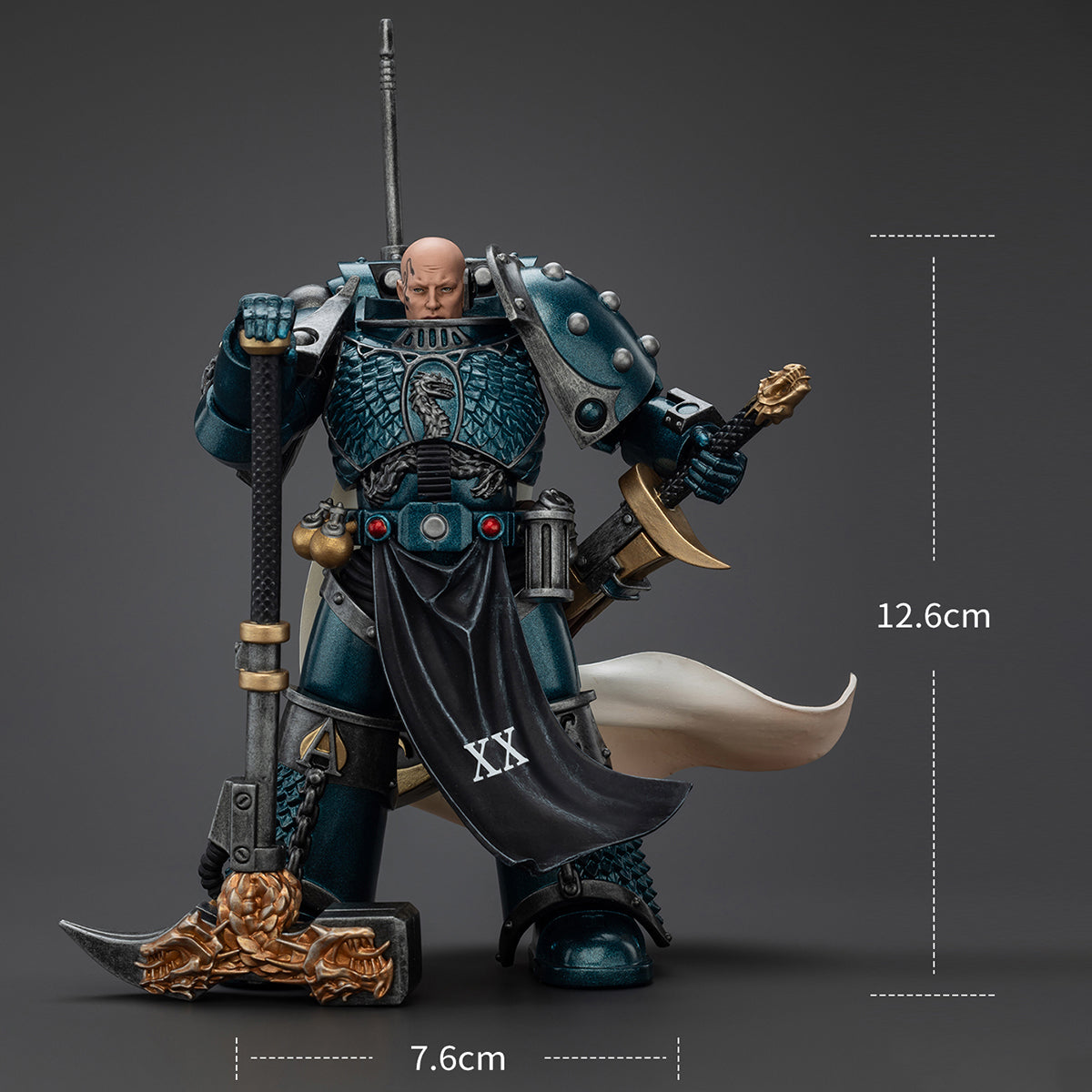 Figurines articulées JOYTOY Warhammer The Horus Heresy Alpha Legion Harrowmaster Armillus Dynat