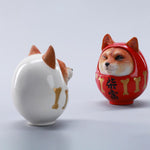 JXK Shiba Fortune Daruma Ver.B Collaboration Edition Animal Figurine