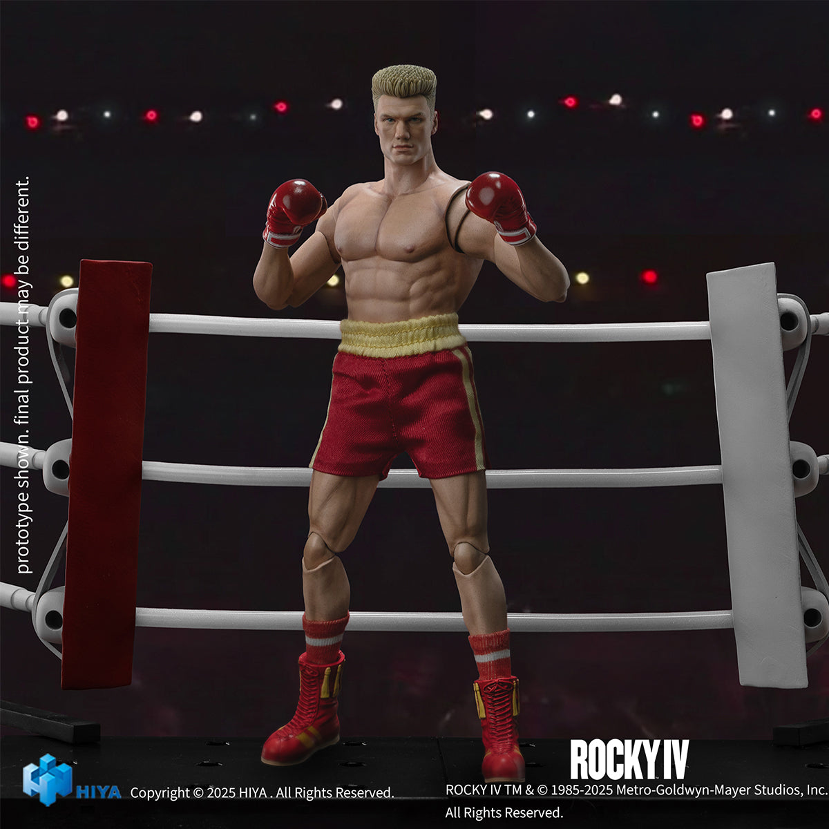 HIYA ESR0227 Rocky IV Ivan 1/12 Scale Highly Articulated Action Figure