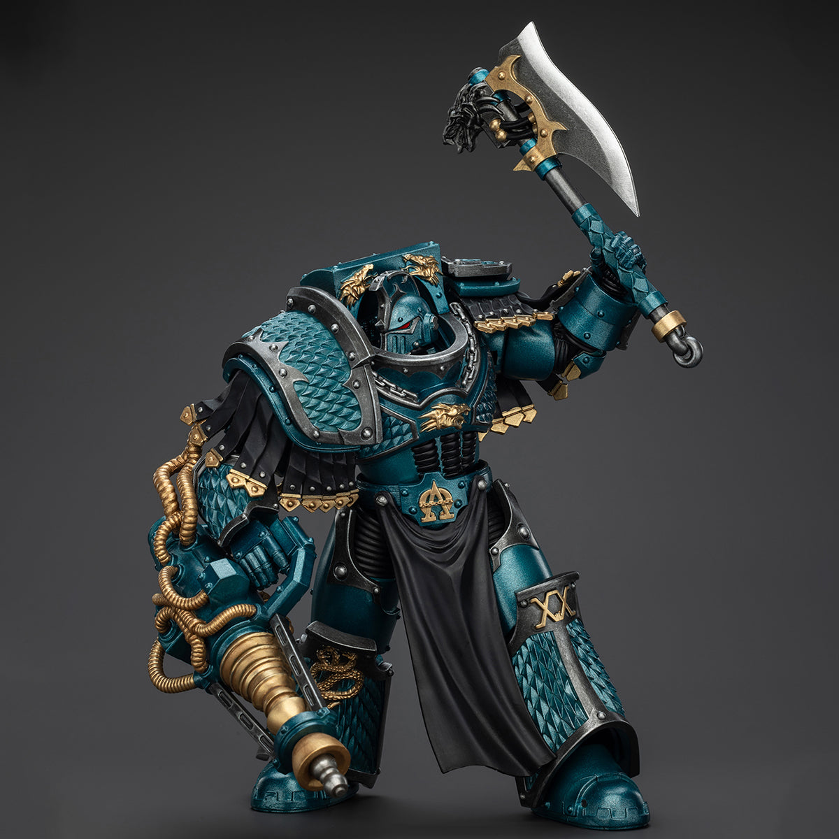 (Only Shipped to the US) JOYTOY Alpha Legion Lernaean Terminator with Conversion Beam Cannon 1/18 Warhammer The Horus Heresy Action Figures