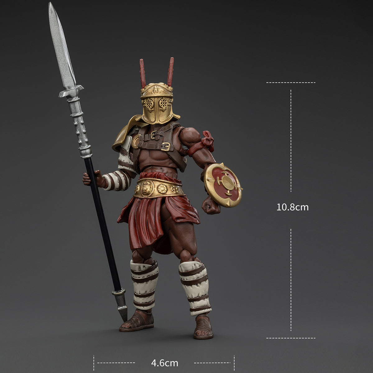 Figurine articulée Hoplomachus, gladiateur romain Strife de JOYTOY