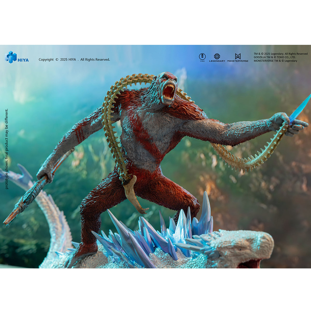 HIYA Godzilla vs Kong：The New Empire The Skar King SSG0197 Action Figure