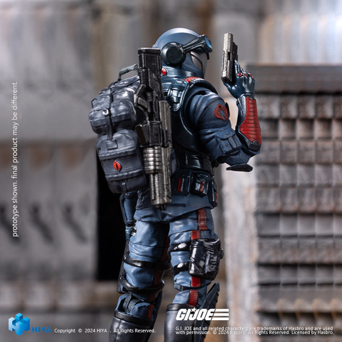 HIYA 1/18 Scale G.I. Joe: Cobra Viper EMG0156 Exquisite Mini Series Action Figure