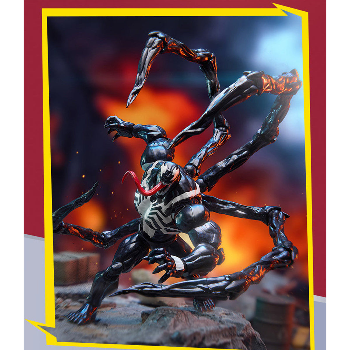 BLOKEES Marvel Rivals Champion Class Spider-Man CC-06 & Venom CC-07 Assembly Model Kit